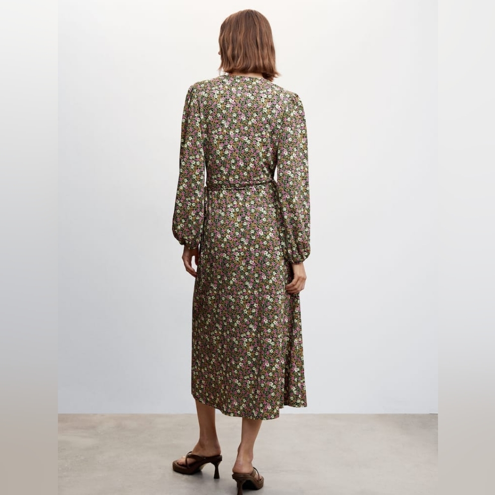 MANGO Floral dress - Picture 2 of 4